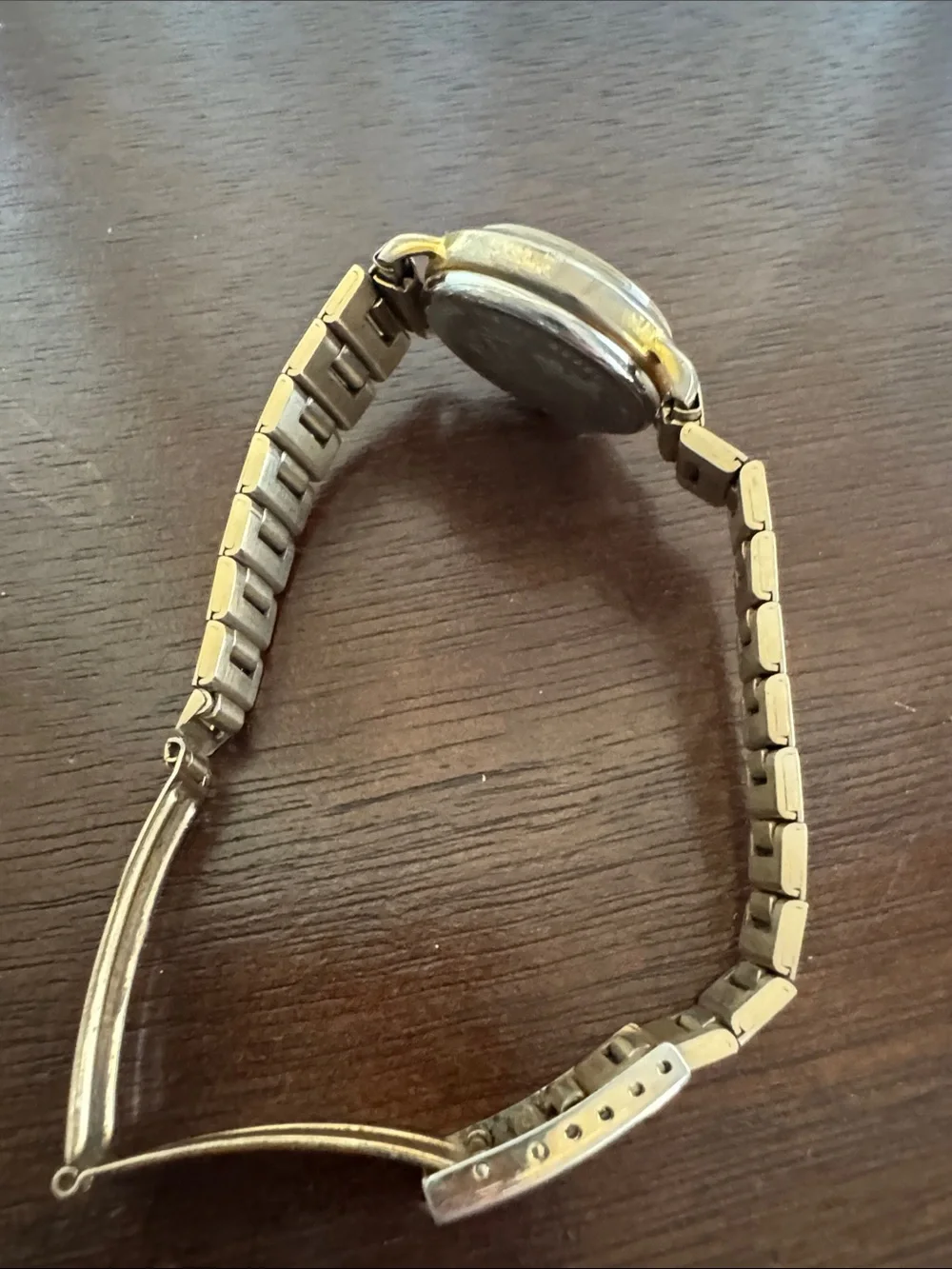 Mickey Mouse Gold Tone Bracelet Watch
